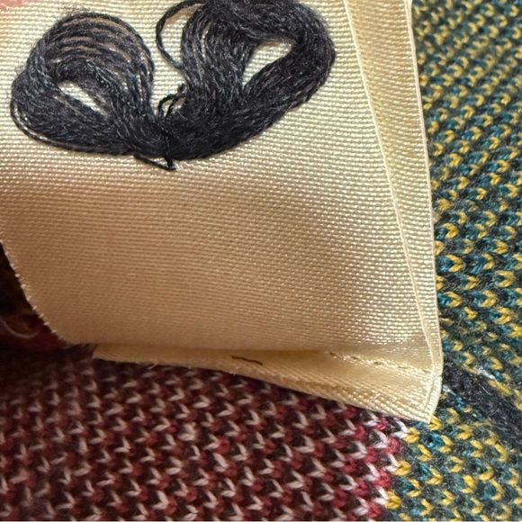 Anthropologie Maeve Size XS Multicolor Geometric Knit Knee Length Sweater Skirt - Picture 12 of 16